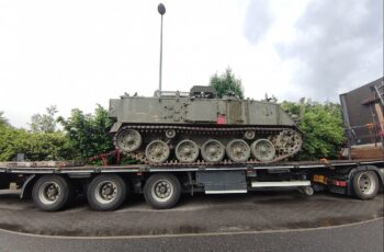 Panzer auf Lkw (Archiv)